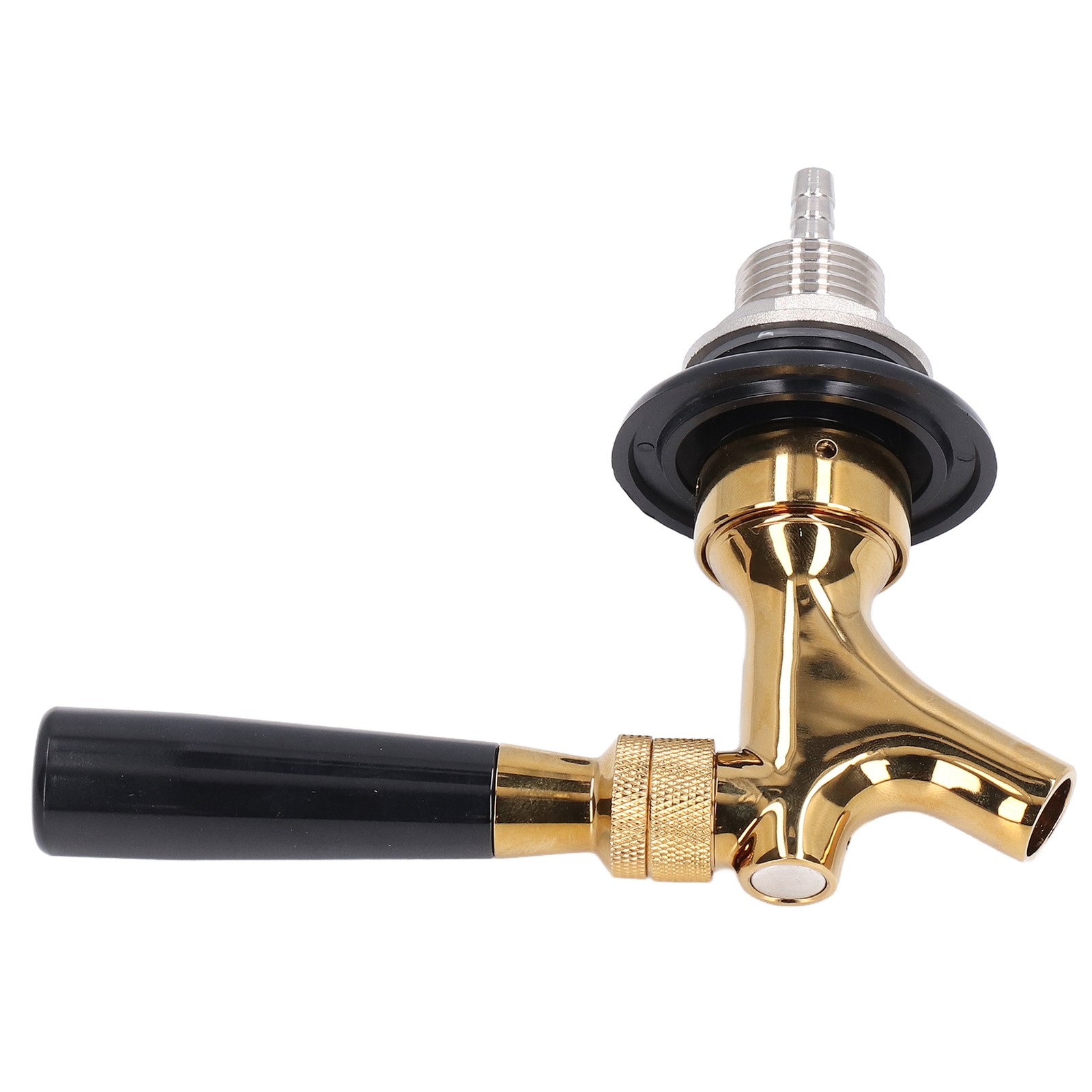 Kegerator Commercial Draft Beer Faucet for Keg with Beer Tap Handle & Tap Plug