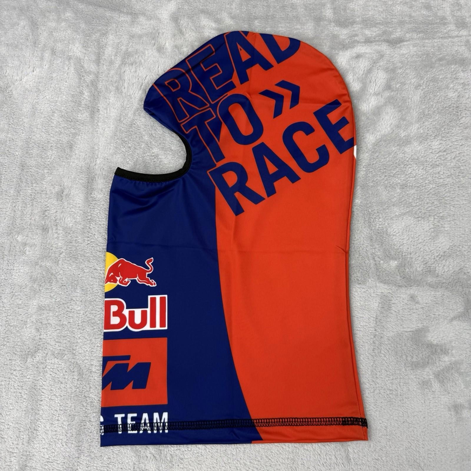 Red Bull KTM Racing Team Balaclava Face Mask One Size Fit All Motorsport Ski Y2K
