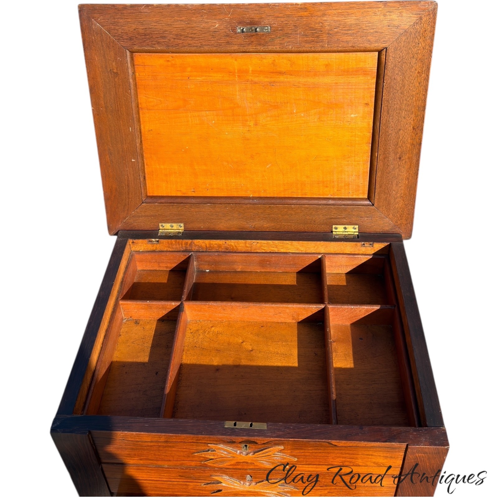 Antique Rosewood victorian sewing stand table work transitional 1870 classical