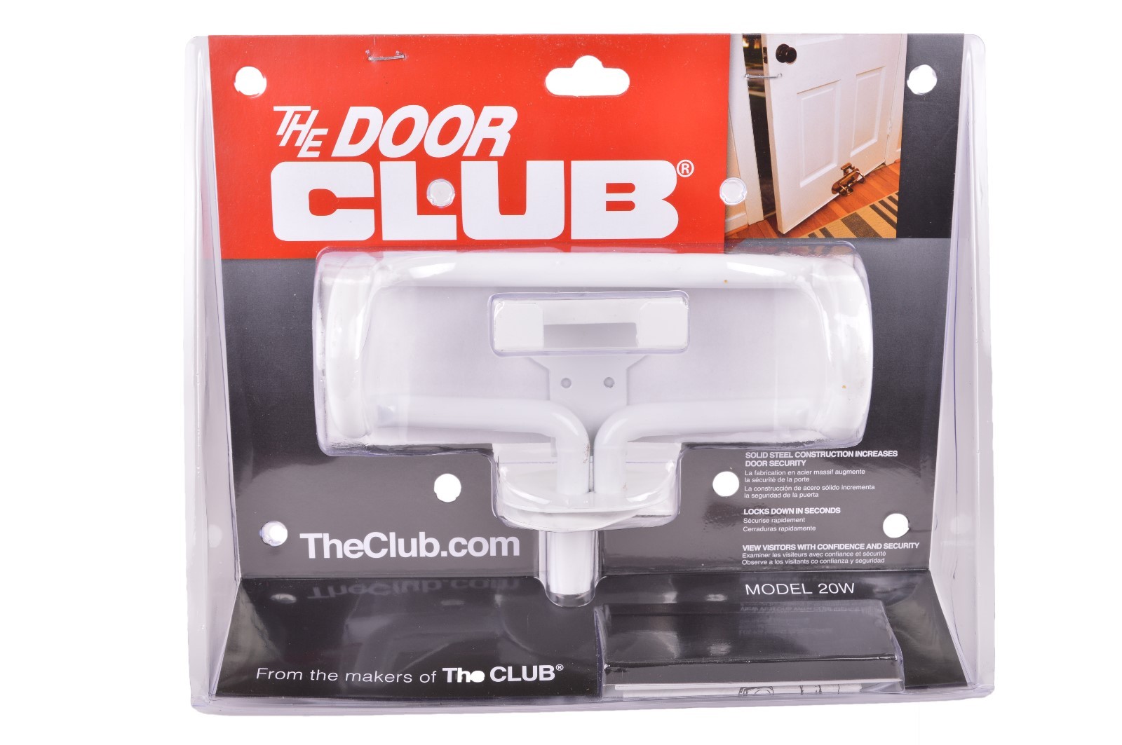 2 Door Club Home Security / Deadbolt Alternative