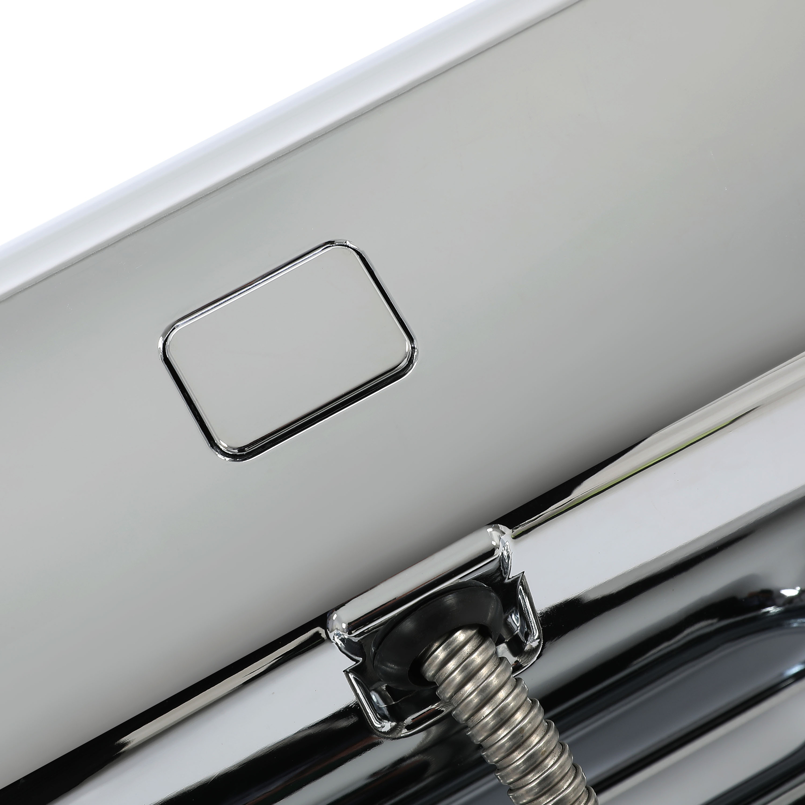 LED Signal Chrome Projector Headlights w/Mounting Arms For Peterbilt 359 379 389