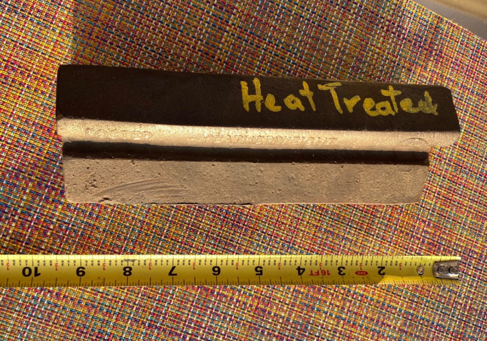 Machined Featherweight Straight Edge Prism Level 8” Foster Directed Sale