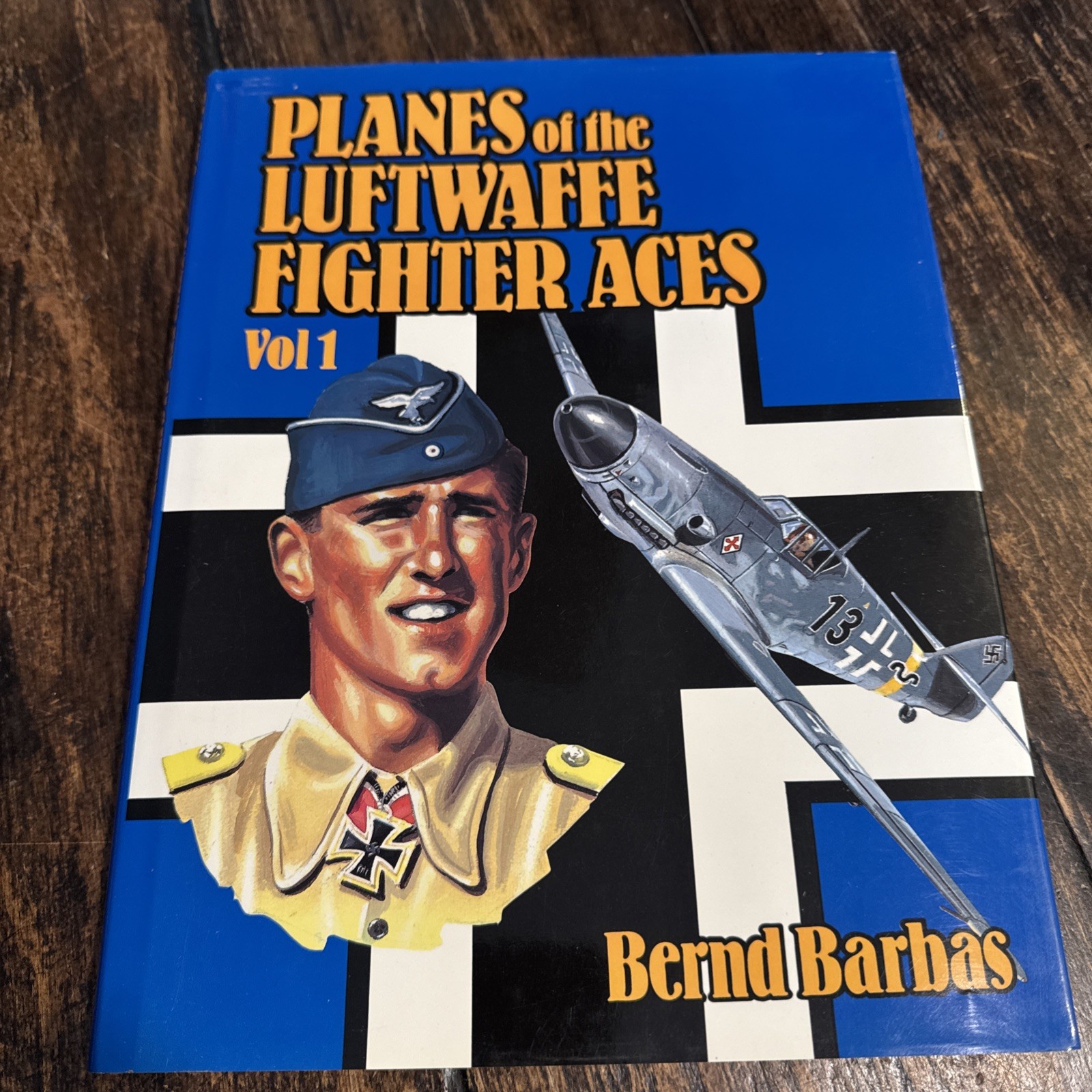 WW2 German Planes of the Luftwaffe Fighter Aces Vol 1 Hardcover Reference Book