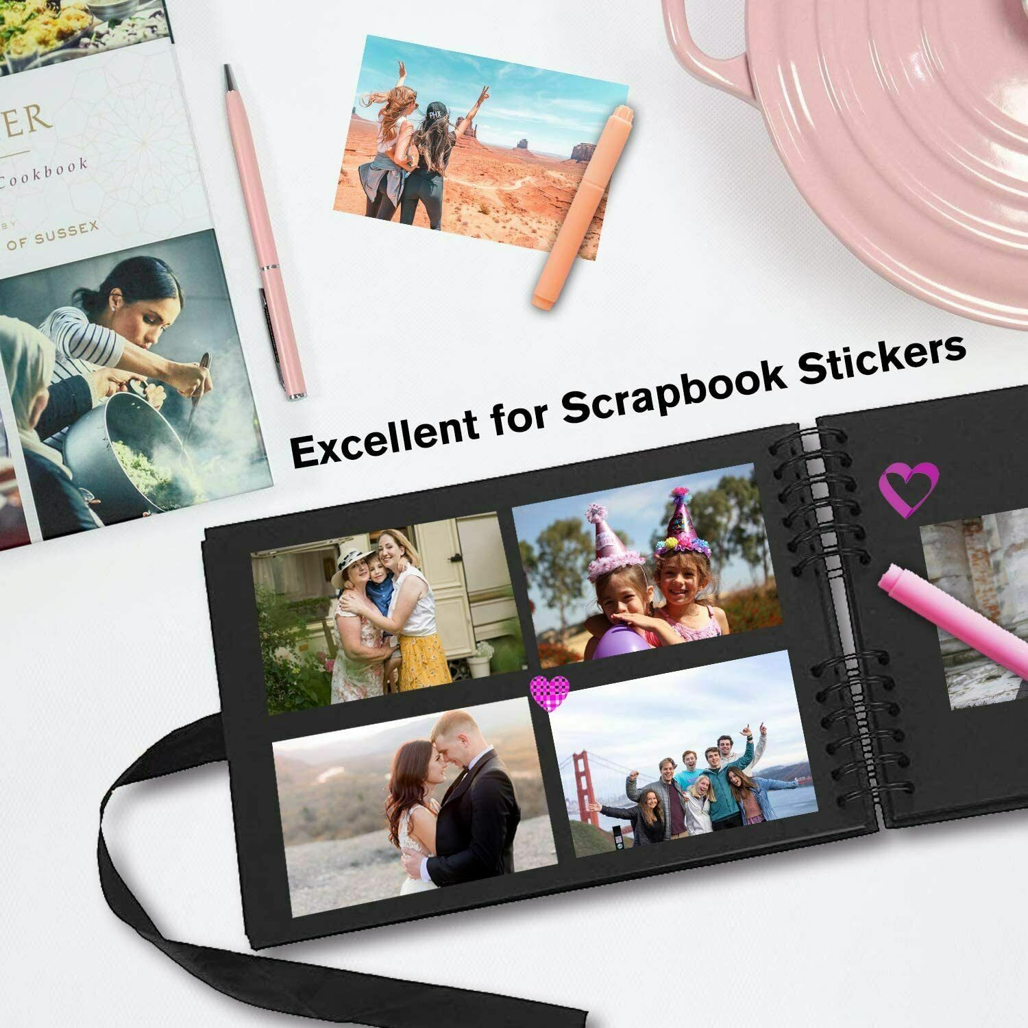 300 Sheets Koala Glossy Sticker Paper 8.5x11 for Inkjet & Laser Printers Label