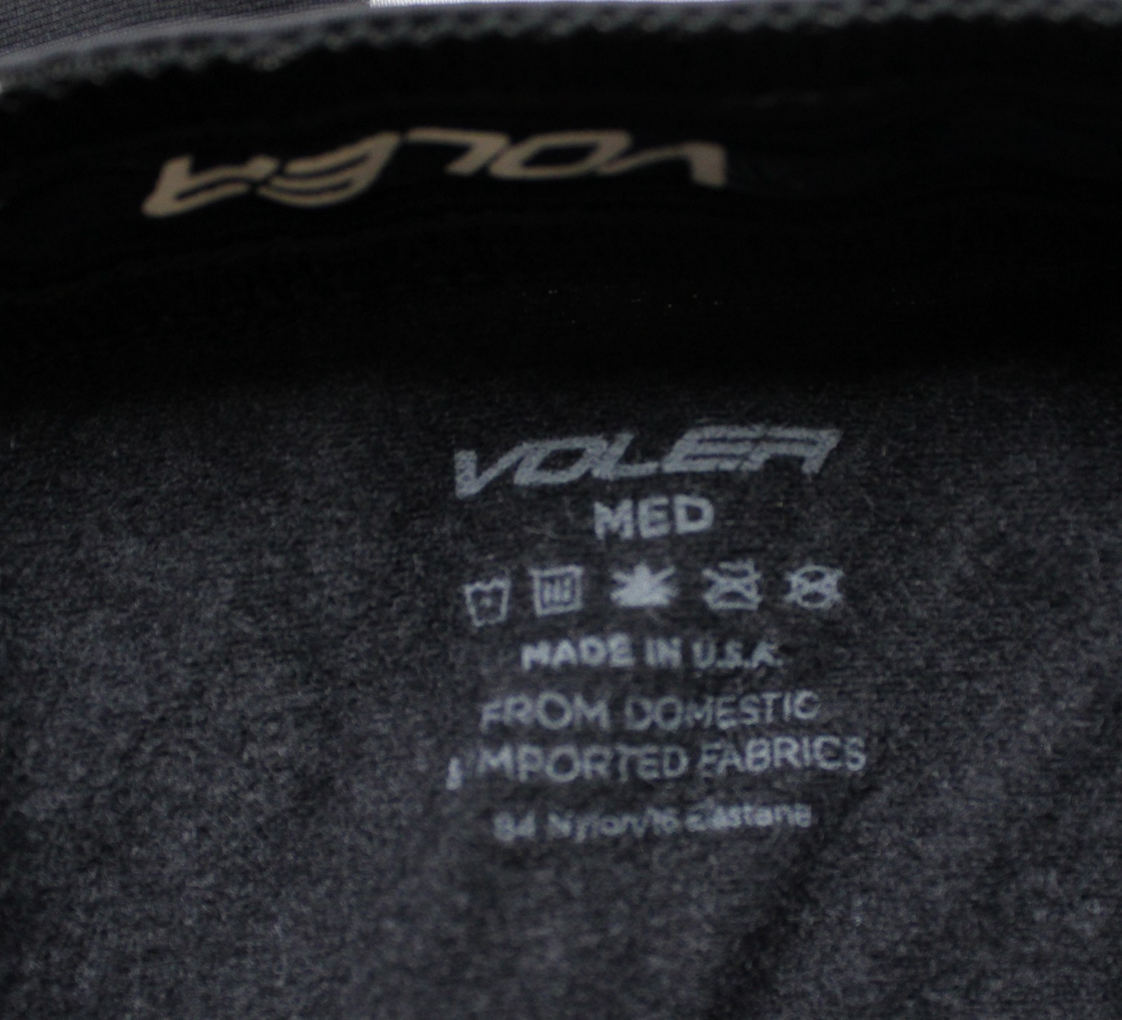 Voler Adult Artico 4-Way Stretch Flannel Lined Leg Warmers AC2 Black Medium