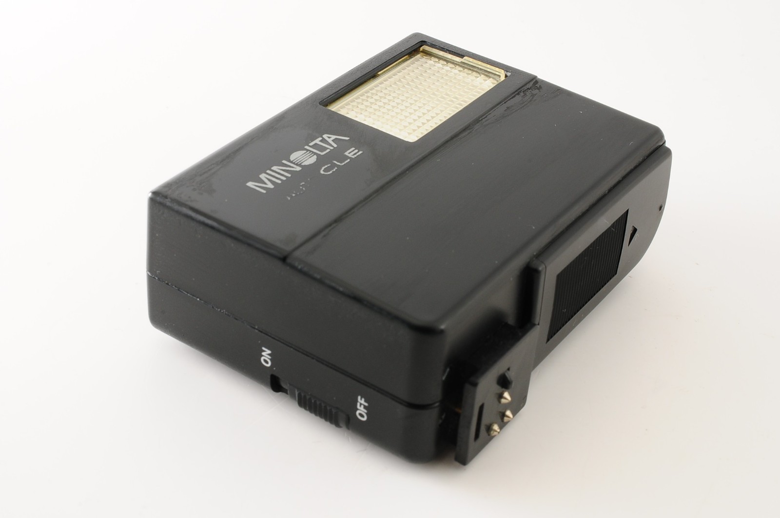 [VINTAGE] MINOLTA Auto CLE CL TTL Electro Flash Strobe w/ Case From JAPAN #A005
