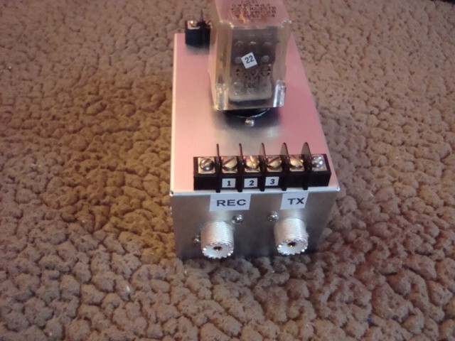 T/R switch/ for Collins, Johnson and other AM transmitters/ receivers