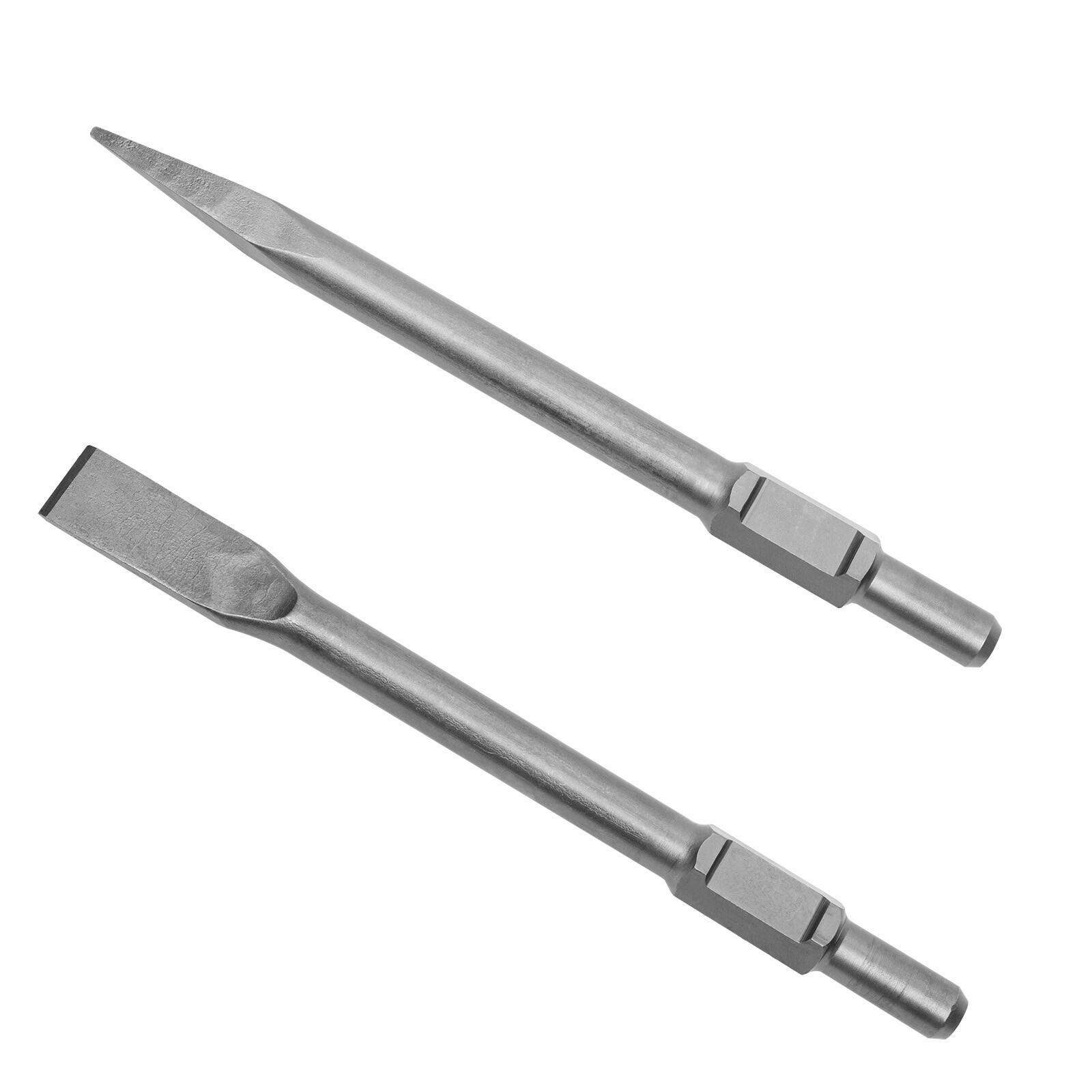 52cc Demolition Jack Hammer Concrete Breaker Drill w/ 2 Chisel Gas-Powered US