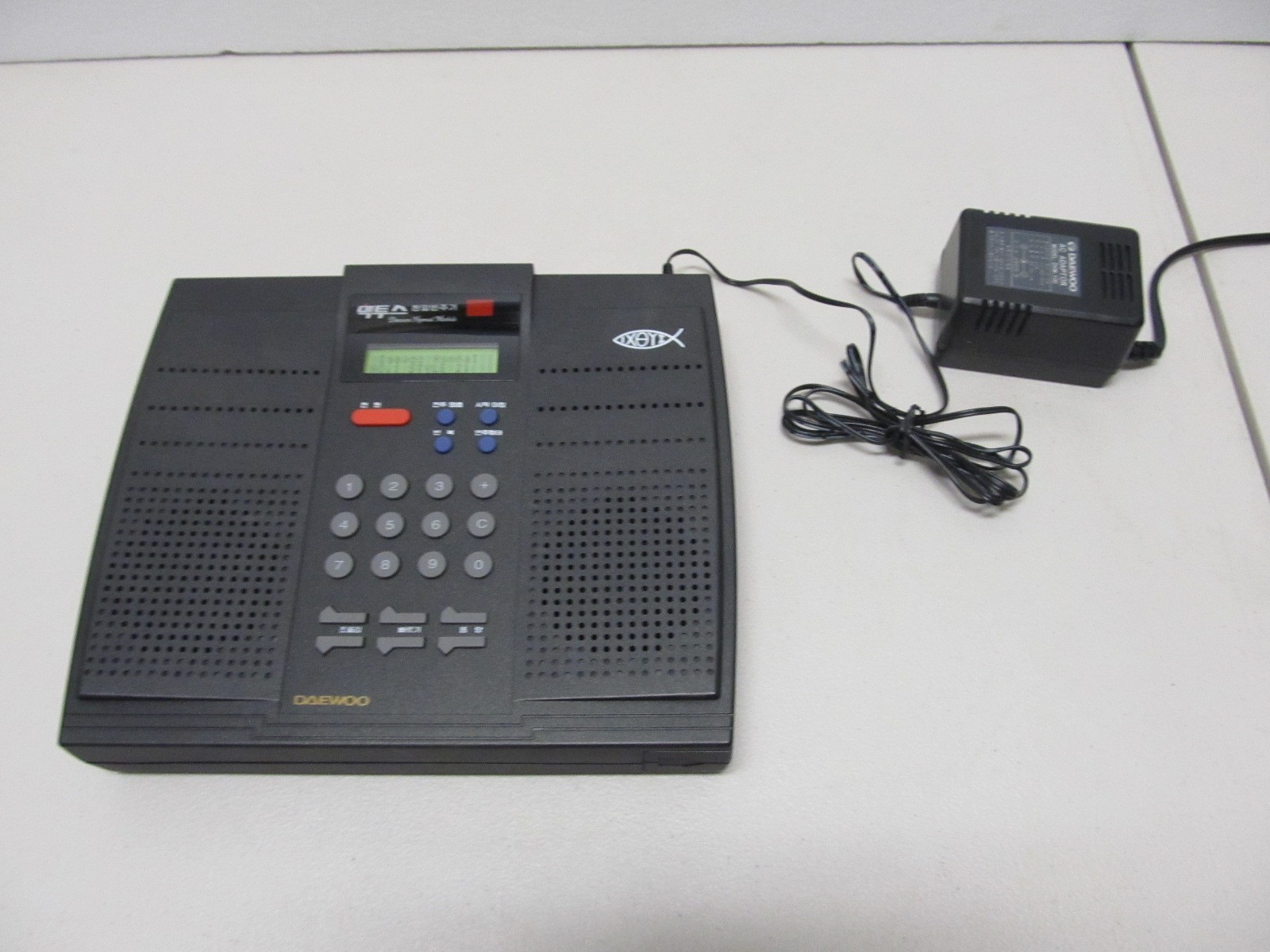 Daewoo DHM-101 Digital Hymnal Electronic Hymn Player w/ Power Adapter