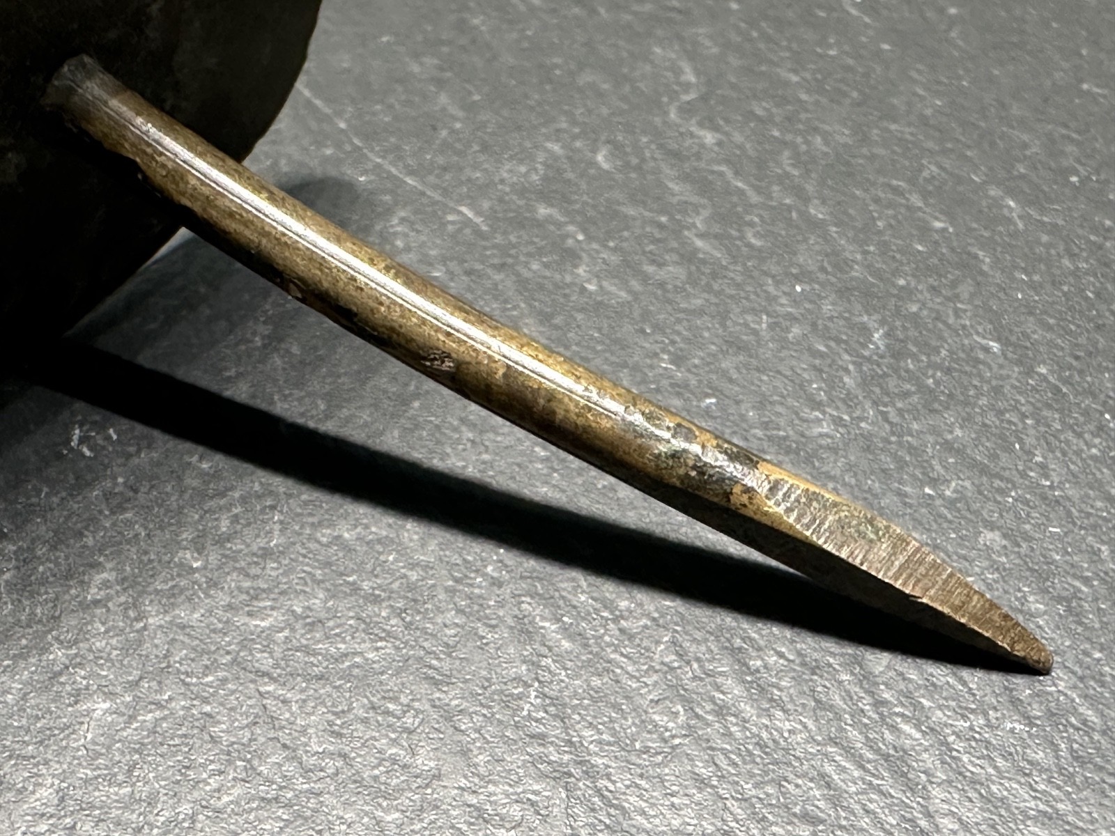 ANTIQUE 2" METAL HEART CLAVOS DECORATIVE NAIL - SWAN ROSE SHAMROCK THISTLE H367