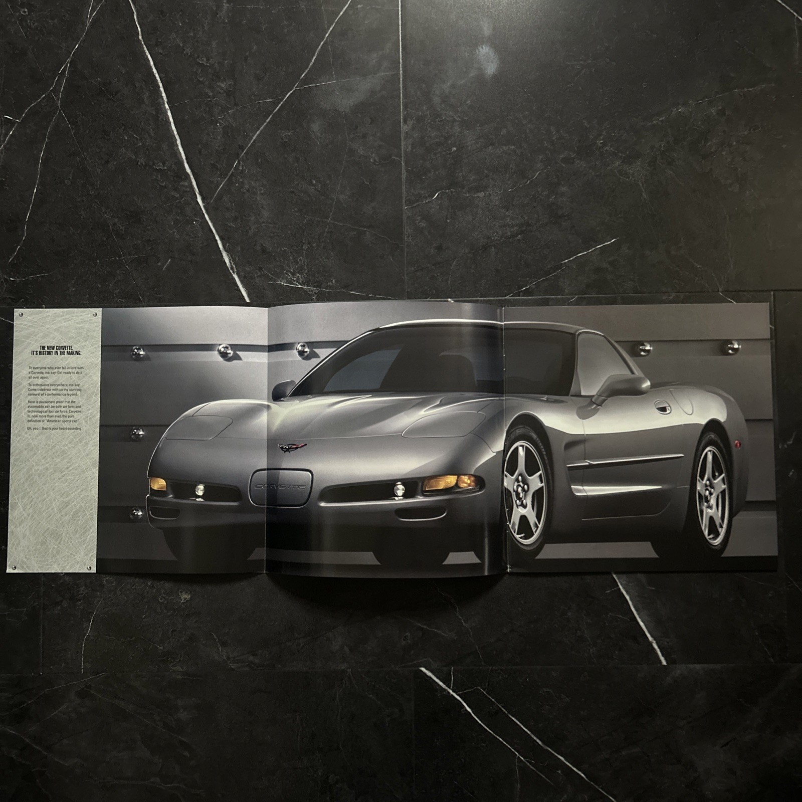 1997 ORIGINAL Chevrolet C5 Corvette Dealer Deluxe Sales Brochure Printed Dec. 96