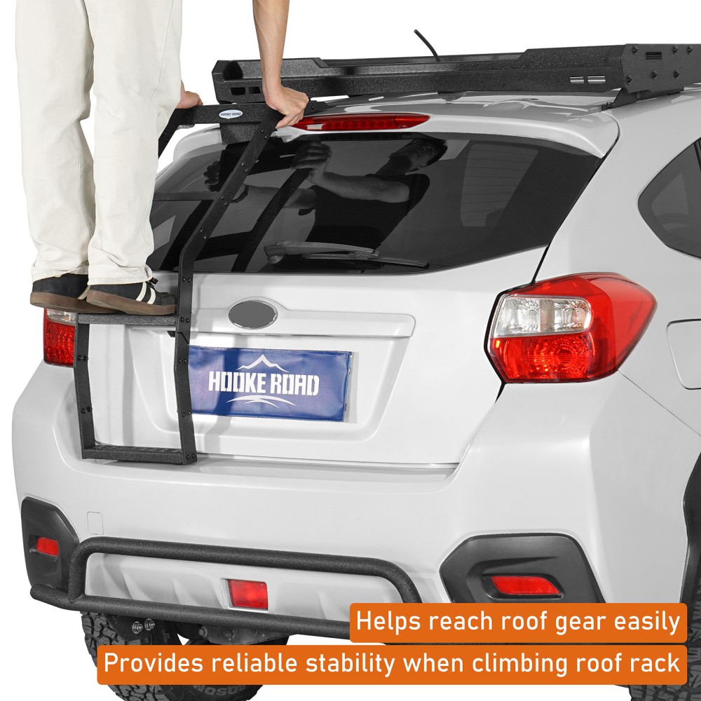 Hooke Road Rear Hatch Ladder for Subaru XV Crosstrek 2013 2014 2015 2016 2017