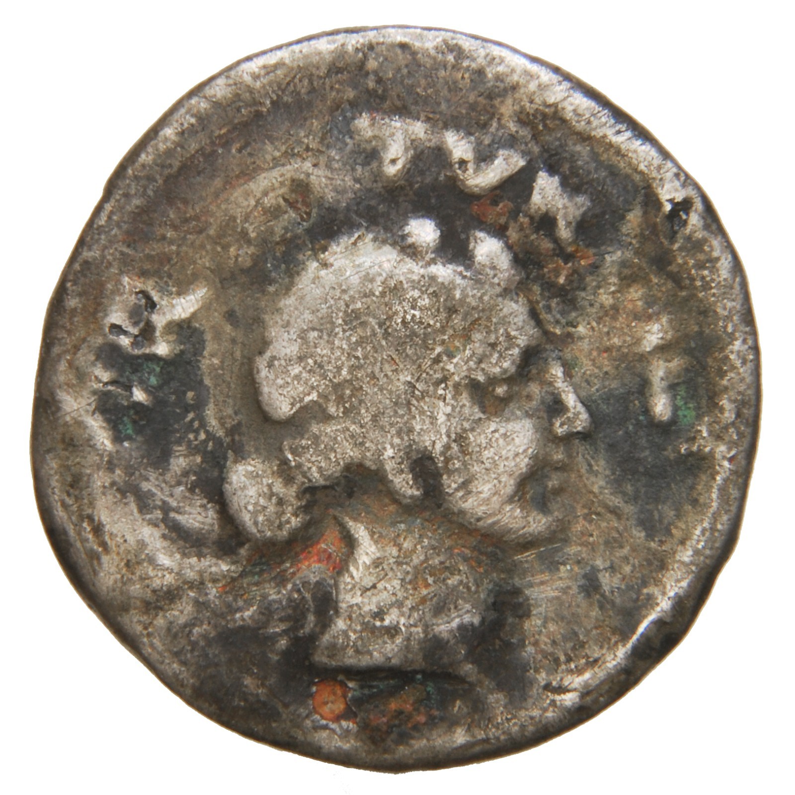 ROMAN REPUBLIC - ca. 10 BC? Fourree Denarius - Liber & Minerva in Quadriga