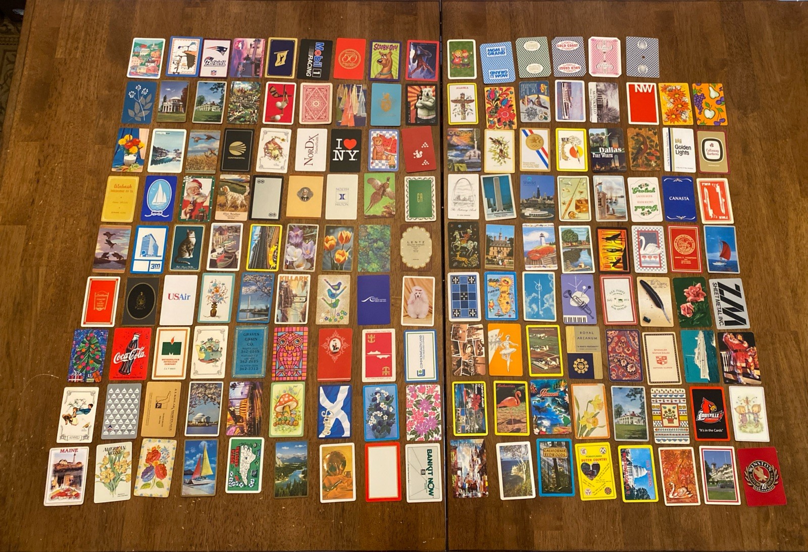 Lot B Single Swap Playing Cards 150 Cards Vintage to Modern Collectible Cards