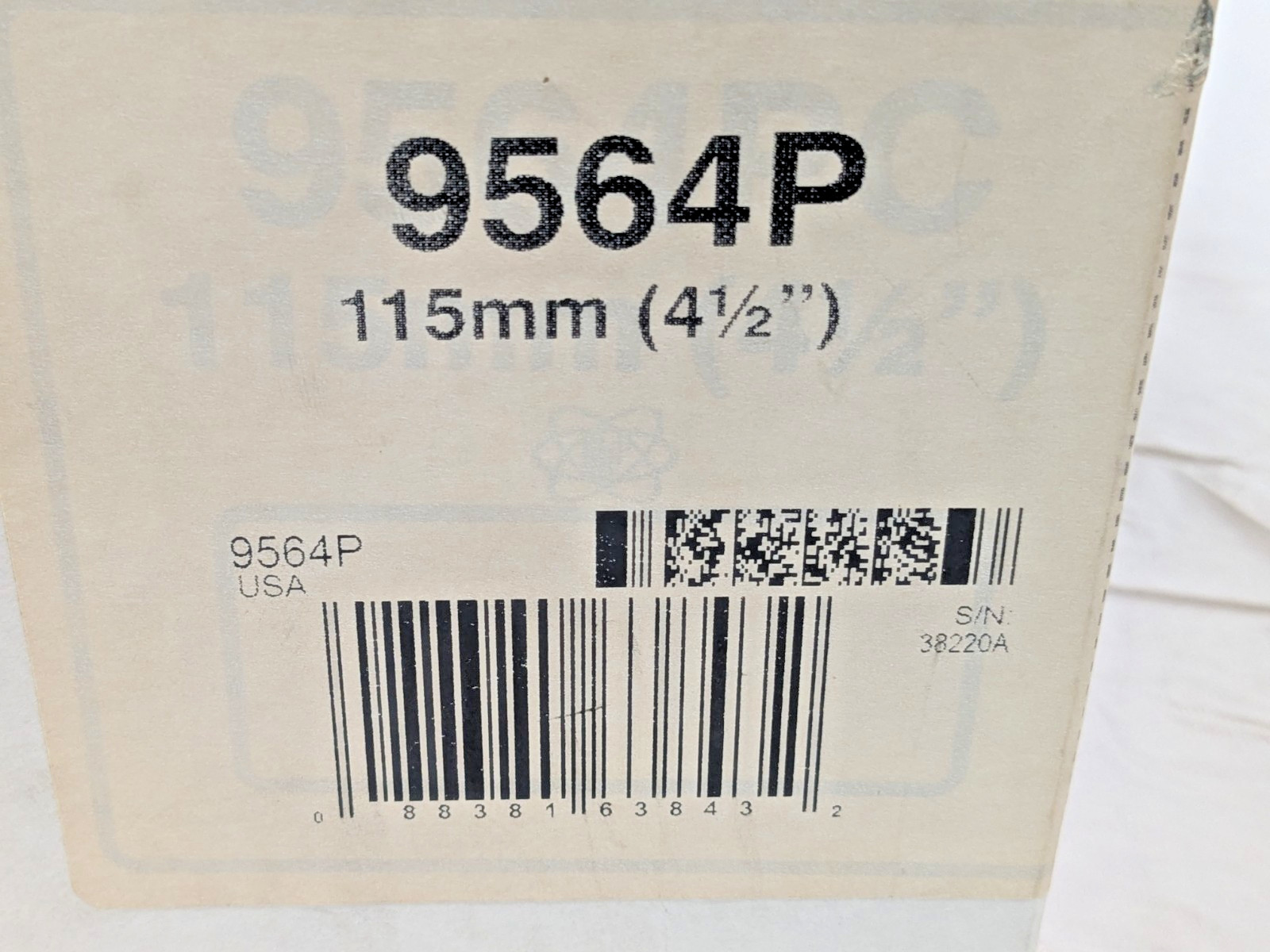 Makita 4‑1/2" SJS Paddle Switch Angle Grinder Corded 9564P