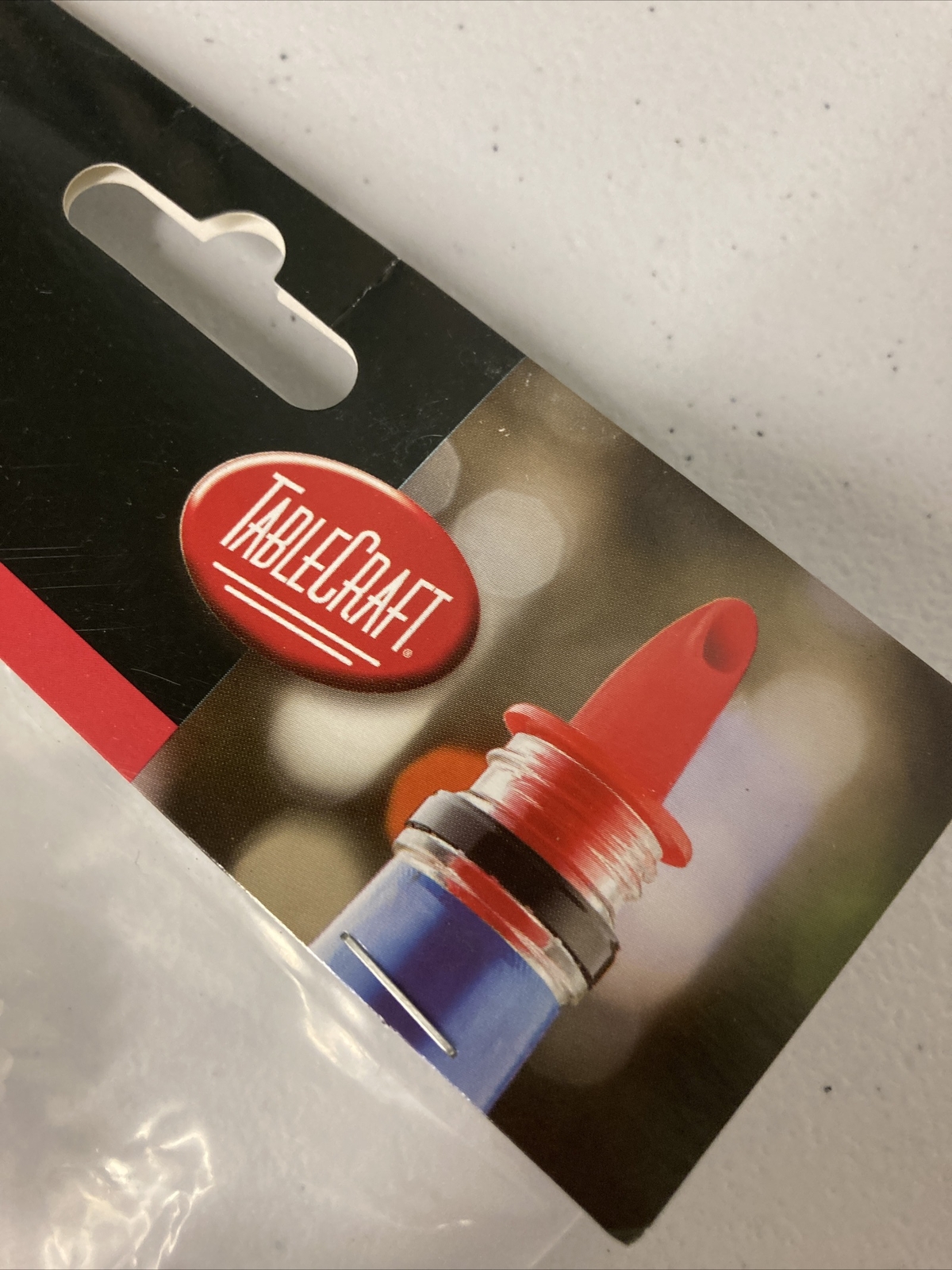 2 Packs of 12 Clear Free-Flow Liquor Pourer Bottle Pour Spouts 24 CT Tablecraft