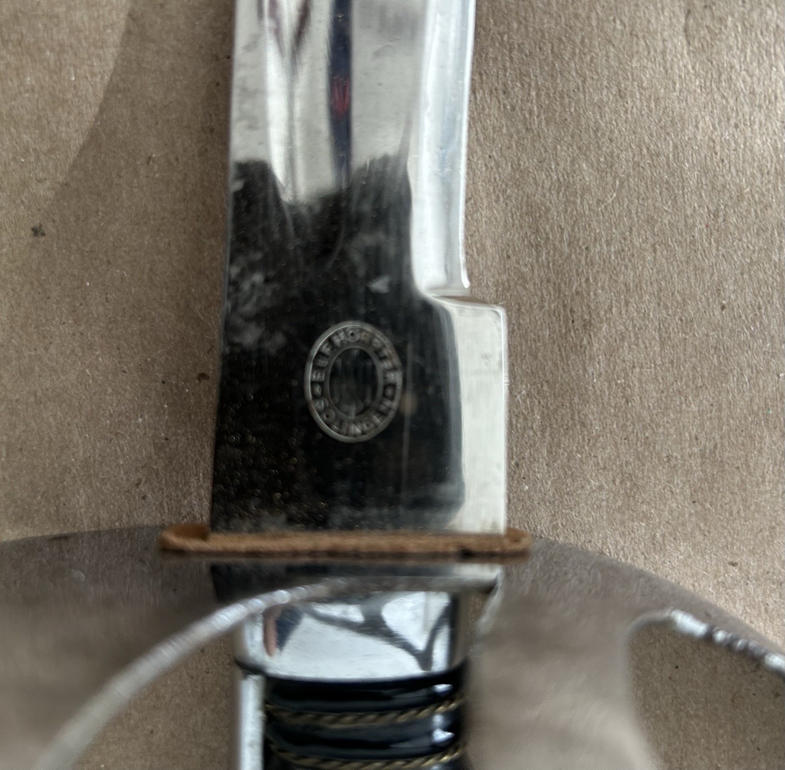 EARLY M1905 DUTCH POLICE KLEWANG CUTLASS SWORD - By Horster Solingen