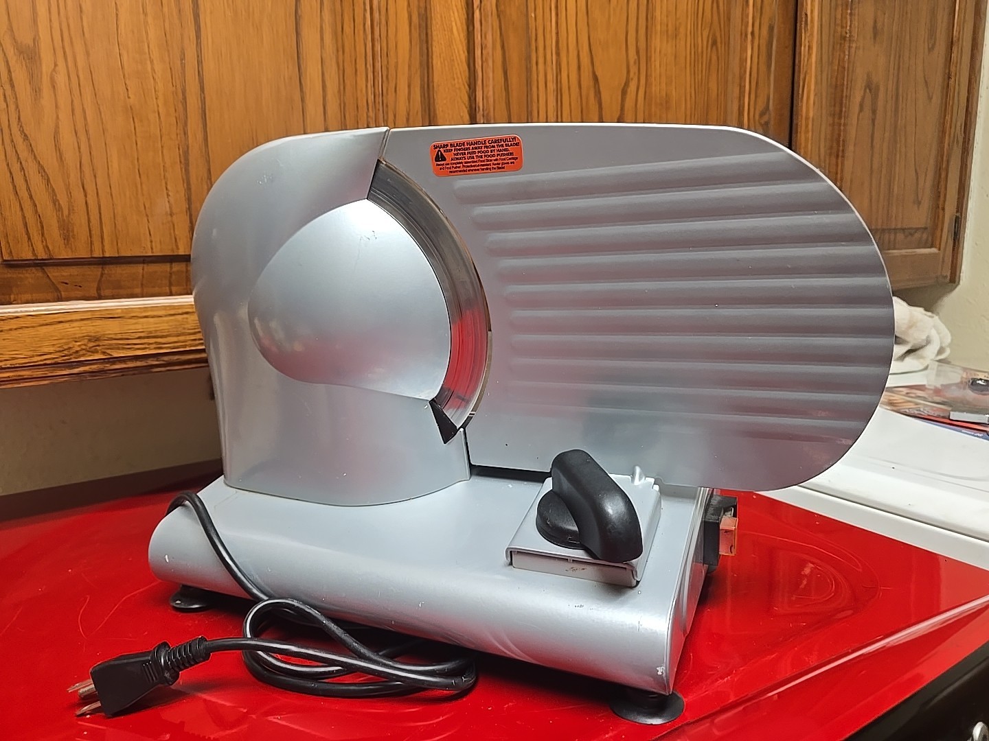 Weston 61-0901-W Heavy Duty Meat and Food Slicer 9" Stainless Steel