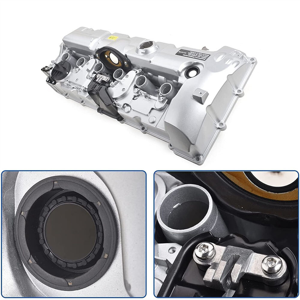 Upgrade ALUMINUM Valve Cover for BMW N52 E70 E82 E90 E91 328i 528i 128i X3 X5 Z4