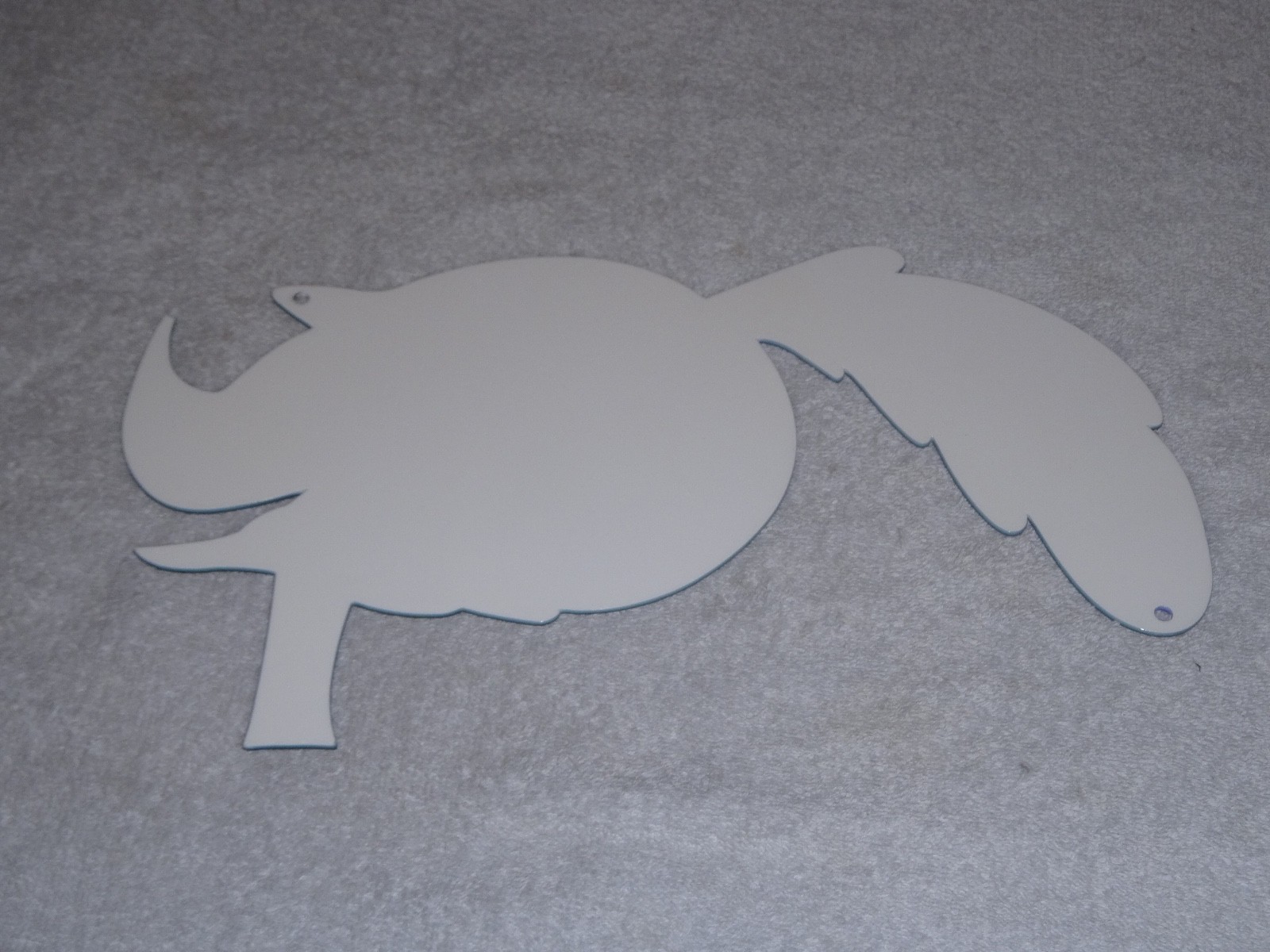 VINTAGE ROAD RUNNER DODGE PLYMOUTH PERFORMANCE 13" METAL GAS OIL SIGN ROADRUNNER