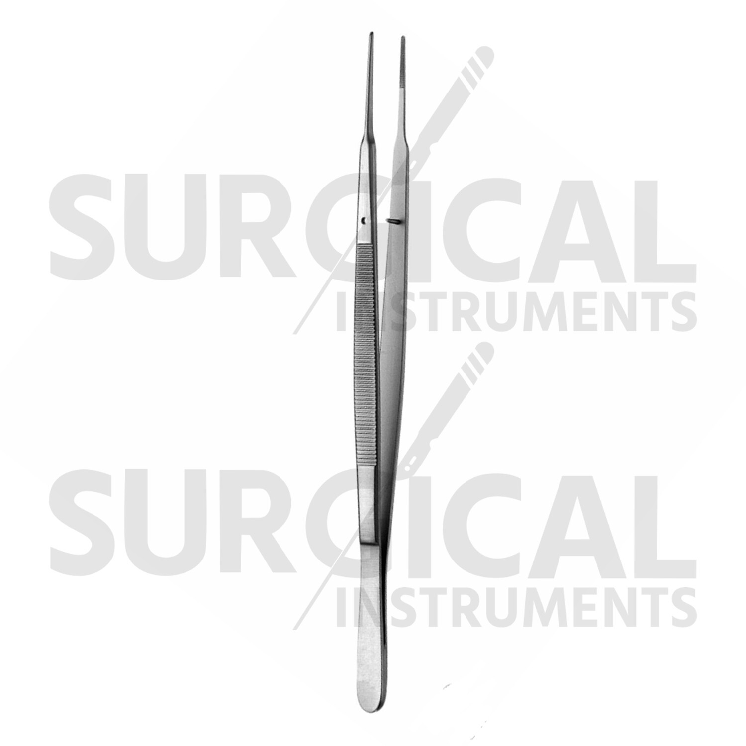 Gerald Tweezer Tissue Forceps Serrated Straight Surgical & Veterinary German Gr