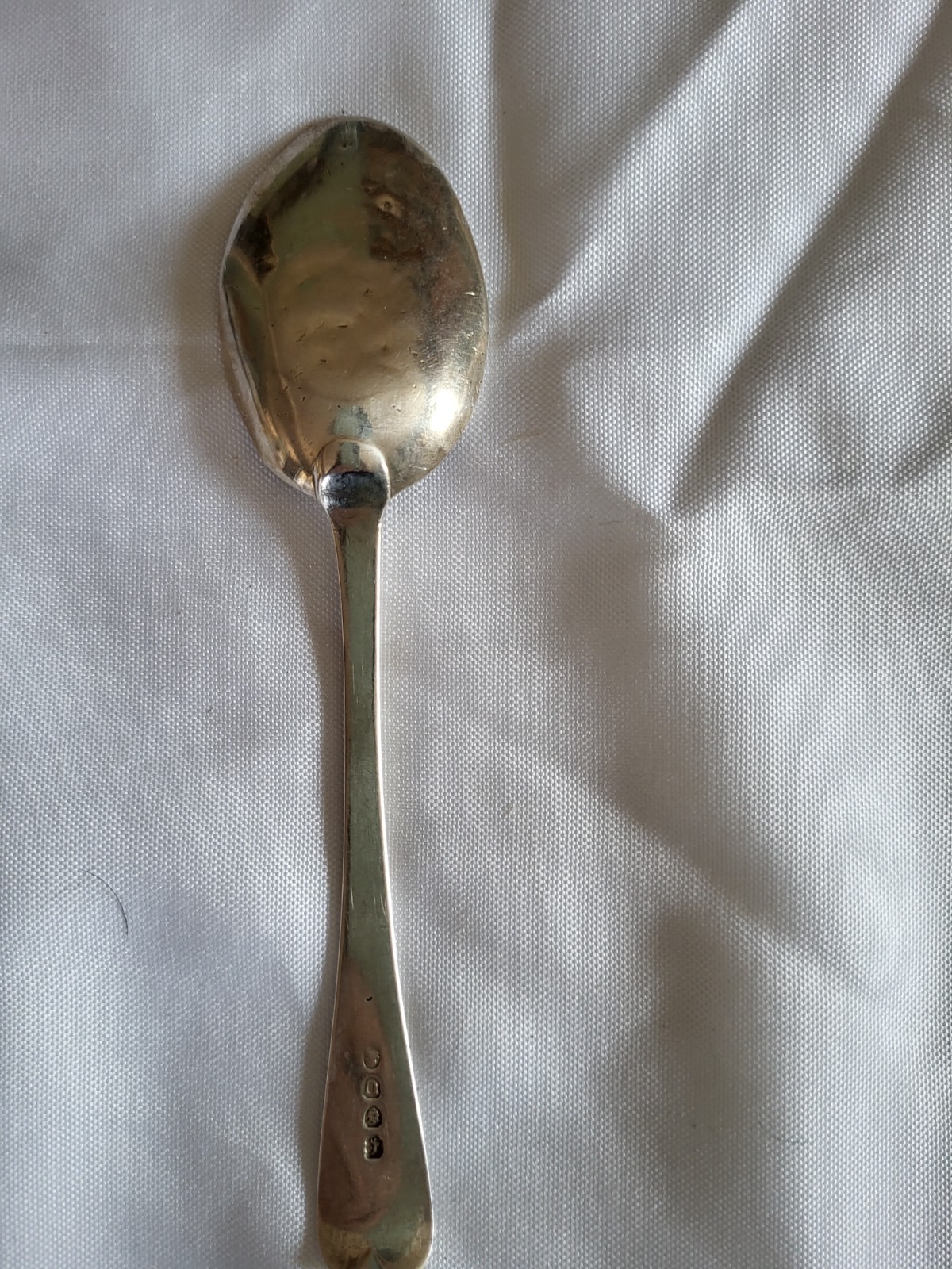 Antique Georgian English Sterling Silver Tablepoon by Wm Bateman, London 1817