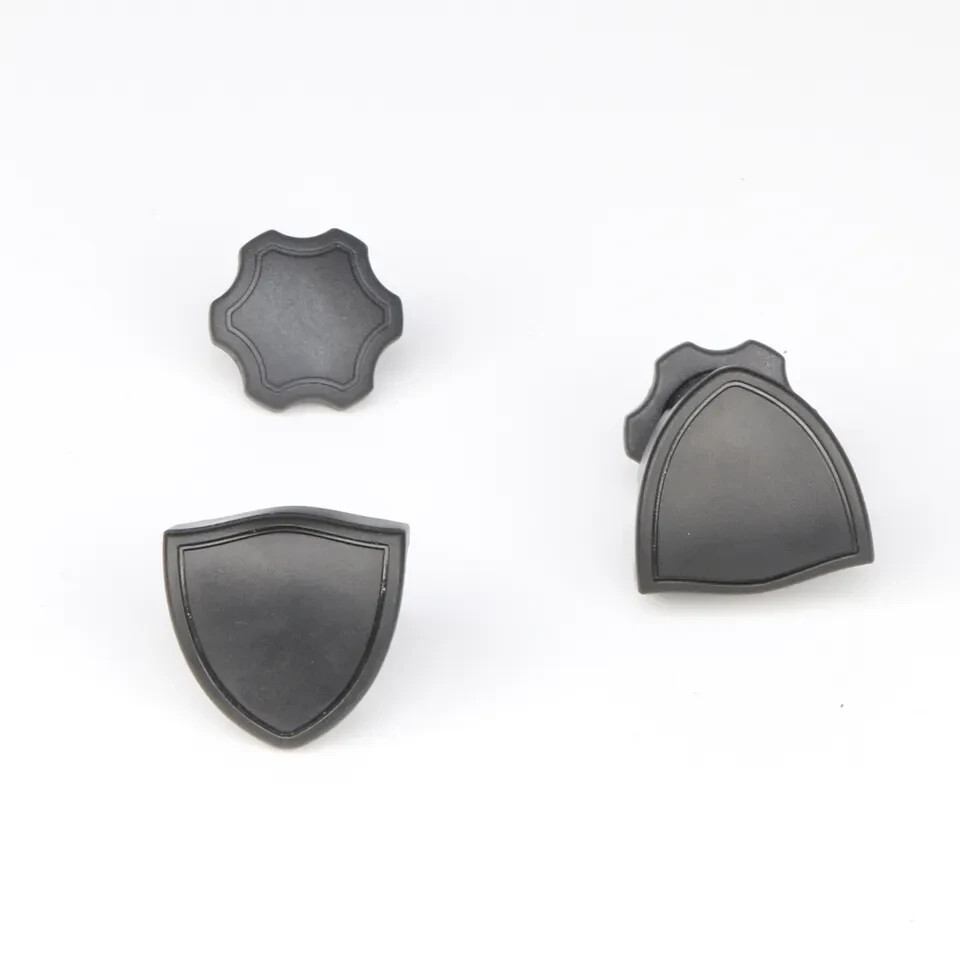 BLACK Full Size Football Helmet Visors & Clips FOR DISPLAY ONLY, NOT SEE THROUGH