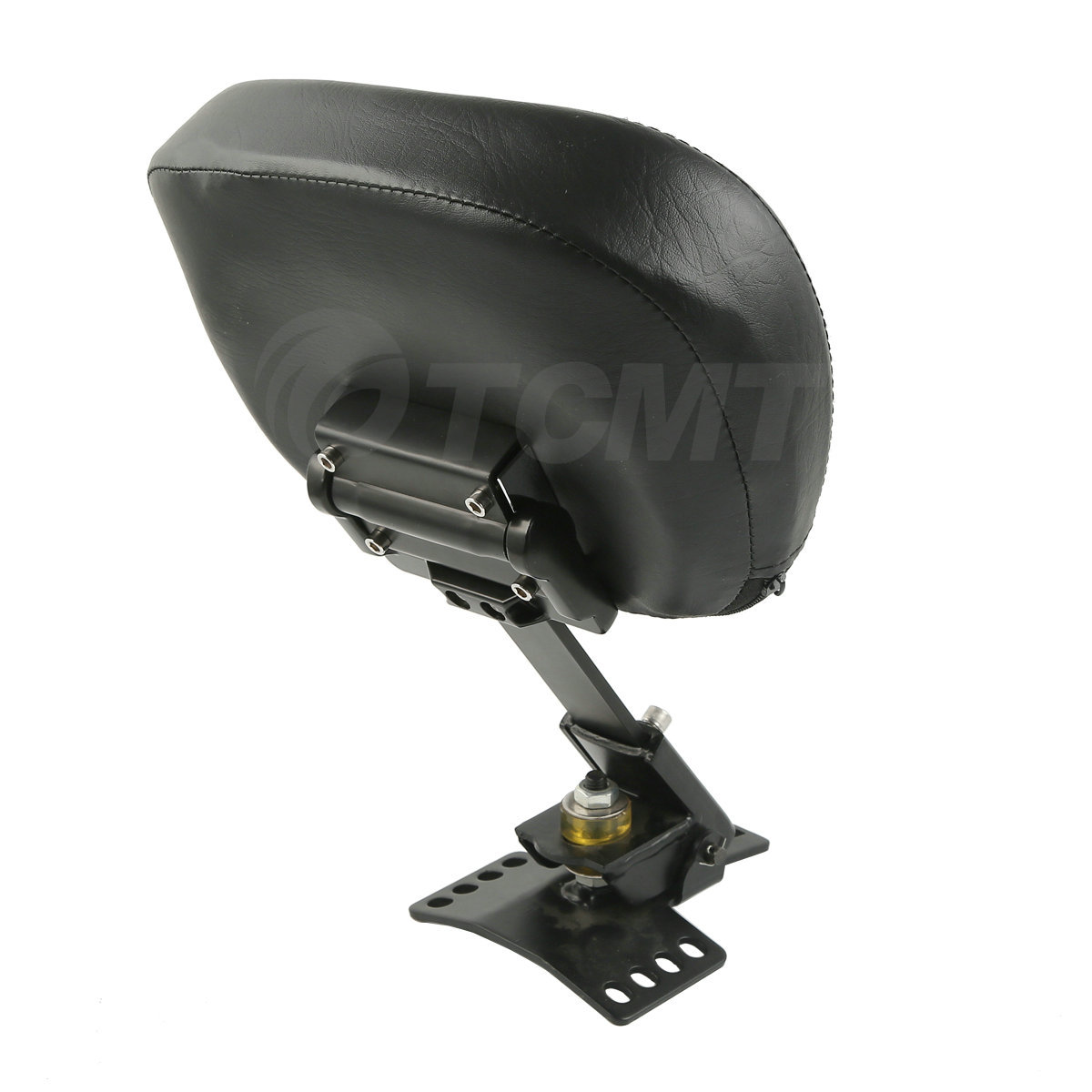 Black Plug-In Driver Rider Backrest Fit For Harley Street Electra Glide 97-2023