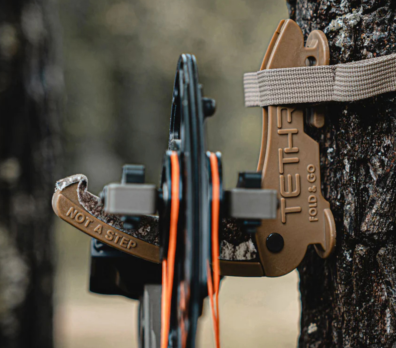 Tethrd Grit Fold N Go Saddle Hunting Accessory New