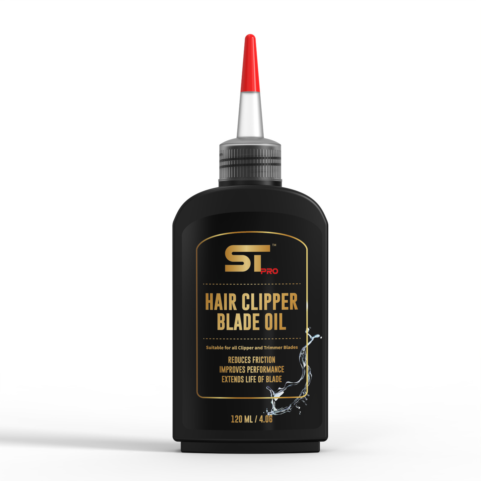Hair Clipper Blade Oil by Supreme Trimmer for Lubricating Blades, 4FL OZ, STO710