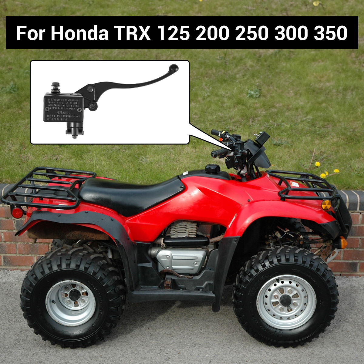 Front Brake Master Cylinder For HONDA FourTrax 125 200 250 300 350 TRX 1985-2000