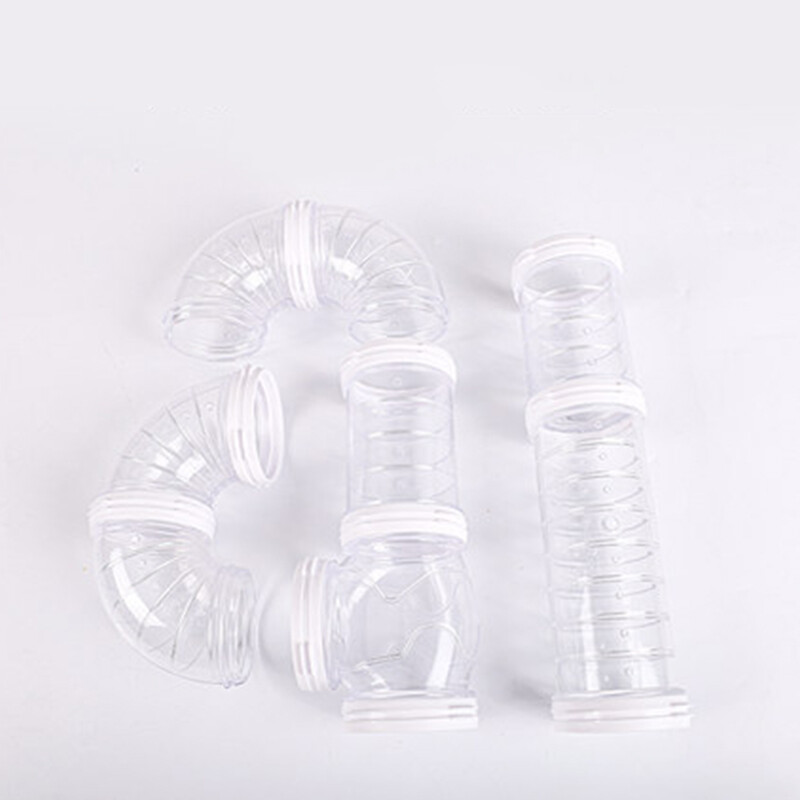 Hamster Pipe Toy Expandable Hamster Tunnel Habitat Accessories for Small Pet DIY