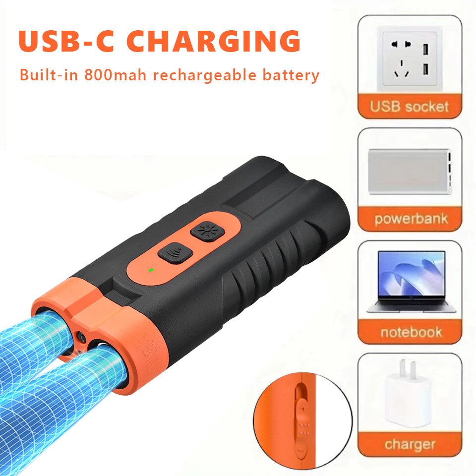 Dog Barking Deterrent Device Portable Ultrasonic Bark Control Repeller Silencer