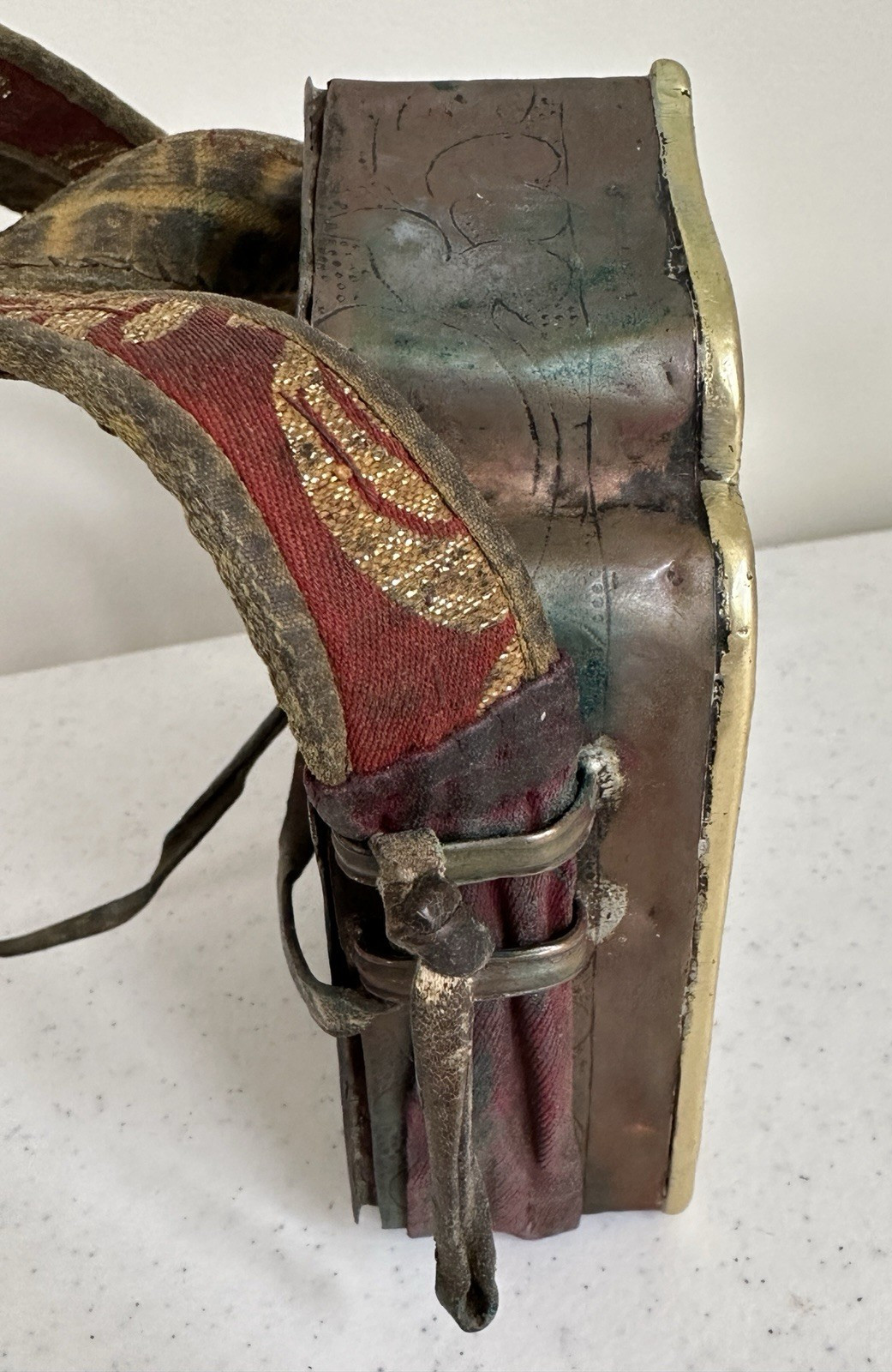 Beautiful Antique Tibetan Buddhist Traveling Shrine