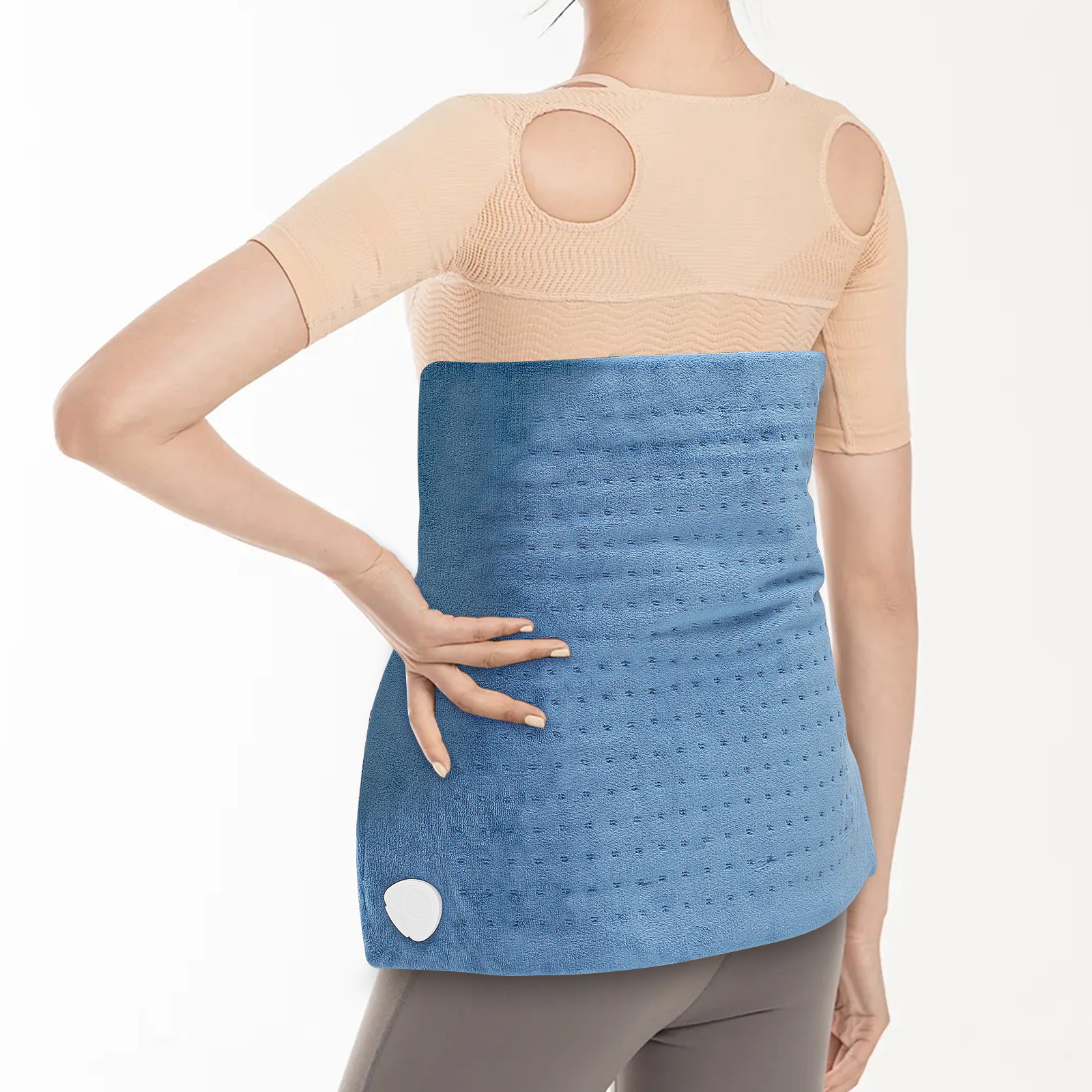 24"x20" Electric Heating Pad 6 Heat Levels Muscle Cramp Back Pain Relief Warmer