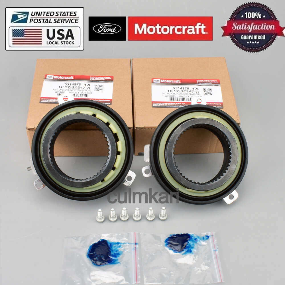 2PCS Genuine OEM Auto Hub Lock Actuator For 2015-2019 F-150 with 4WD GL1Z3C247A