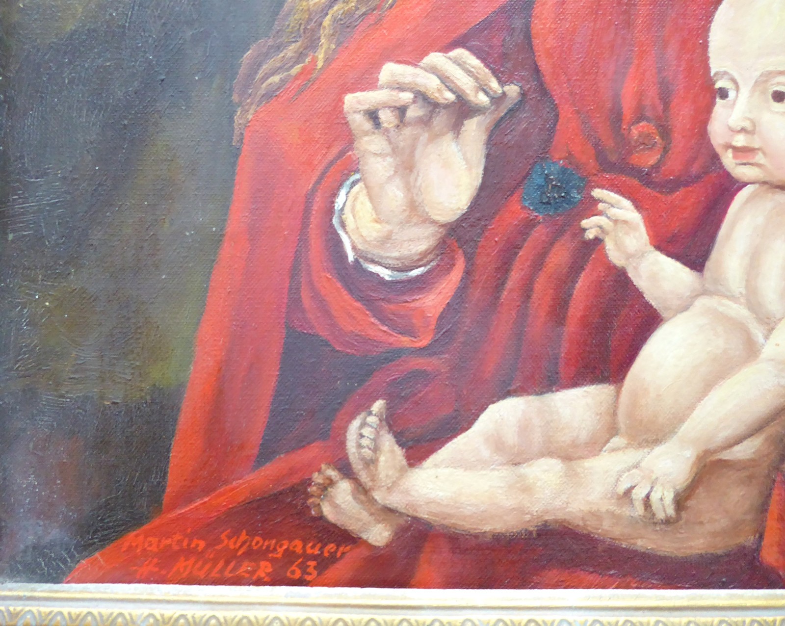 H. Müller 1963 after Martin Schongauer (1448-1491) Excellent Copy Collectible