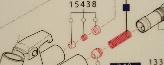 SATA Paint Needle Seal (15438) SATA 5500, 5000, 4000, 3000, 1000, 100