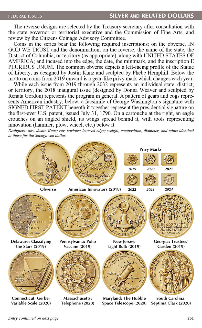 A Guide Book of United States Coins "Red Book" 2025 (Hardcover)