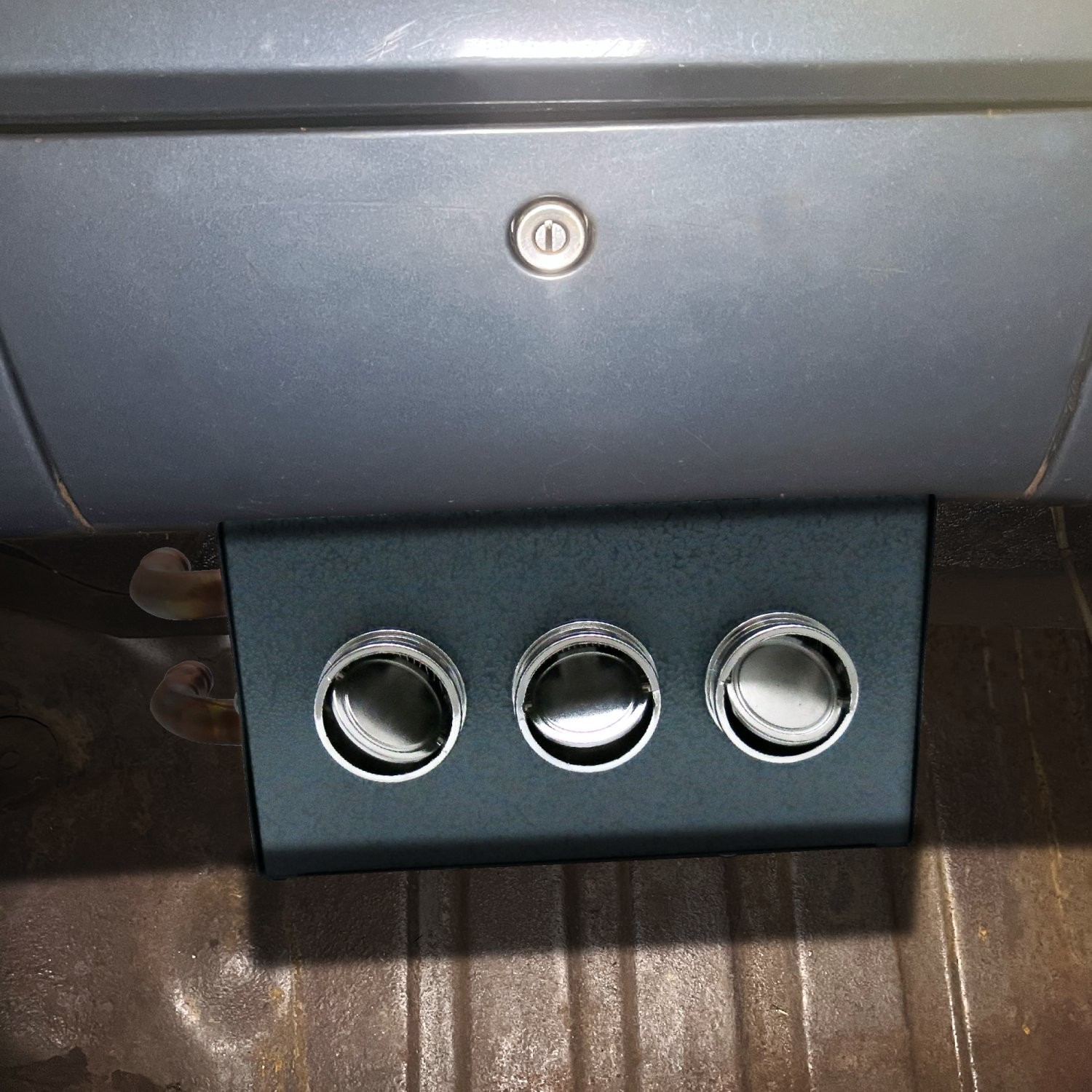 Zirgo Gobi Compact Automotive Deluxe Heater Kit -Universal Fit 3 Hole Blower DIY