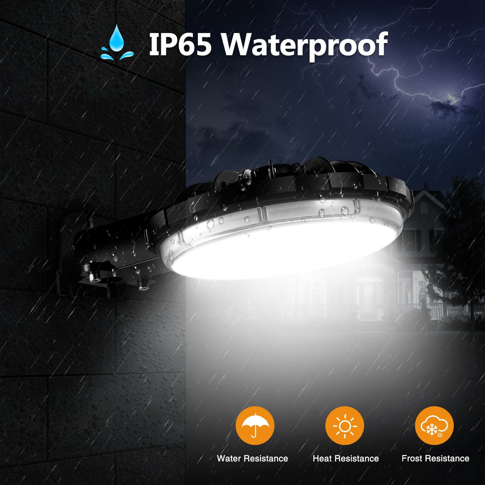 LED Barn Light 100W,12000LM Dusk to Dawn Security Area Lights Yard Lighting IP65