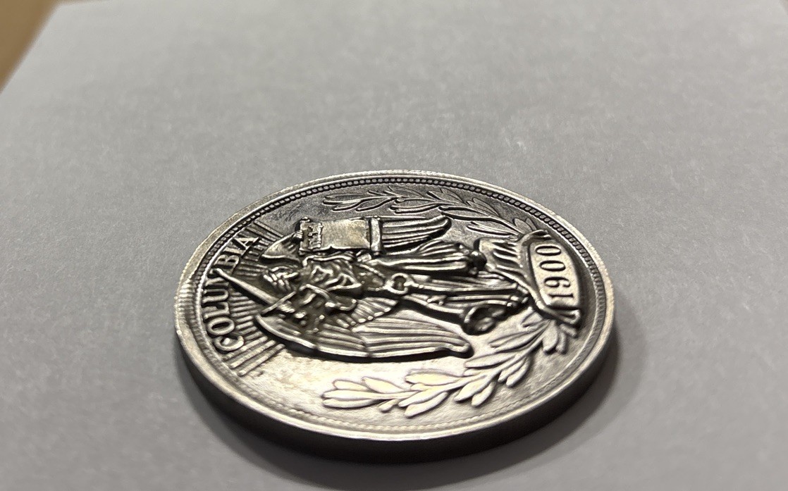 BioShock Infinite Columbia 1.5" Silver Eagle Collectible Coin