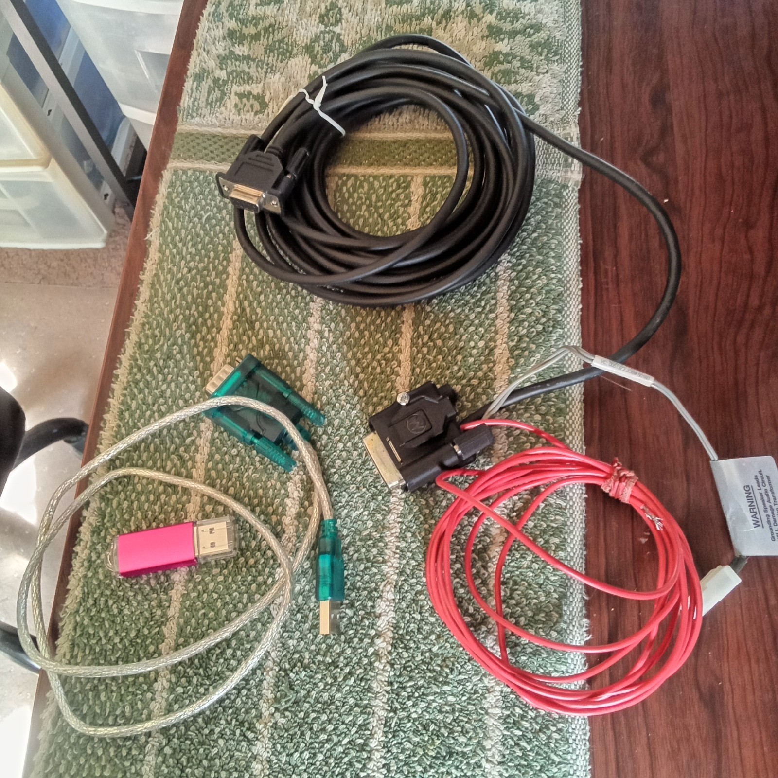 MOTOROLA APX 8500 7500 6500 4500  XTL 5000 2500 REAR PROGRAMMING CABLE