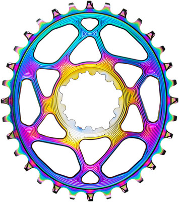 absoluteBLACK Oval Narrow-Wide Direct Mount Chainring - 34t, SRAM 3-Bolt, 3mm