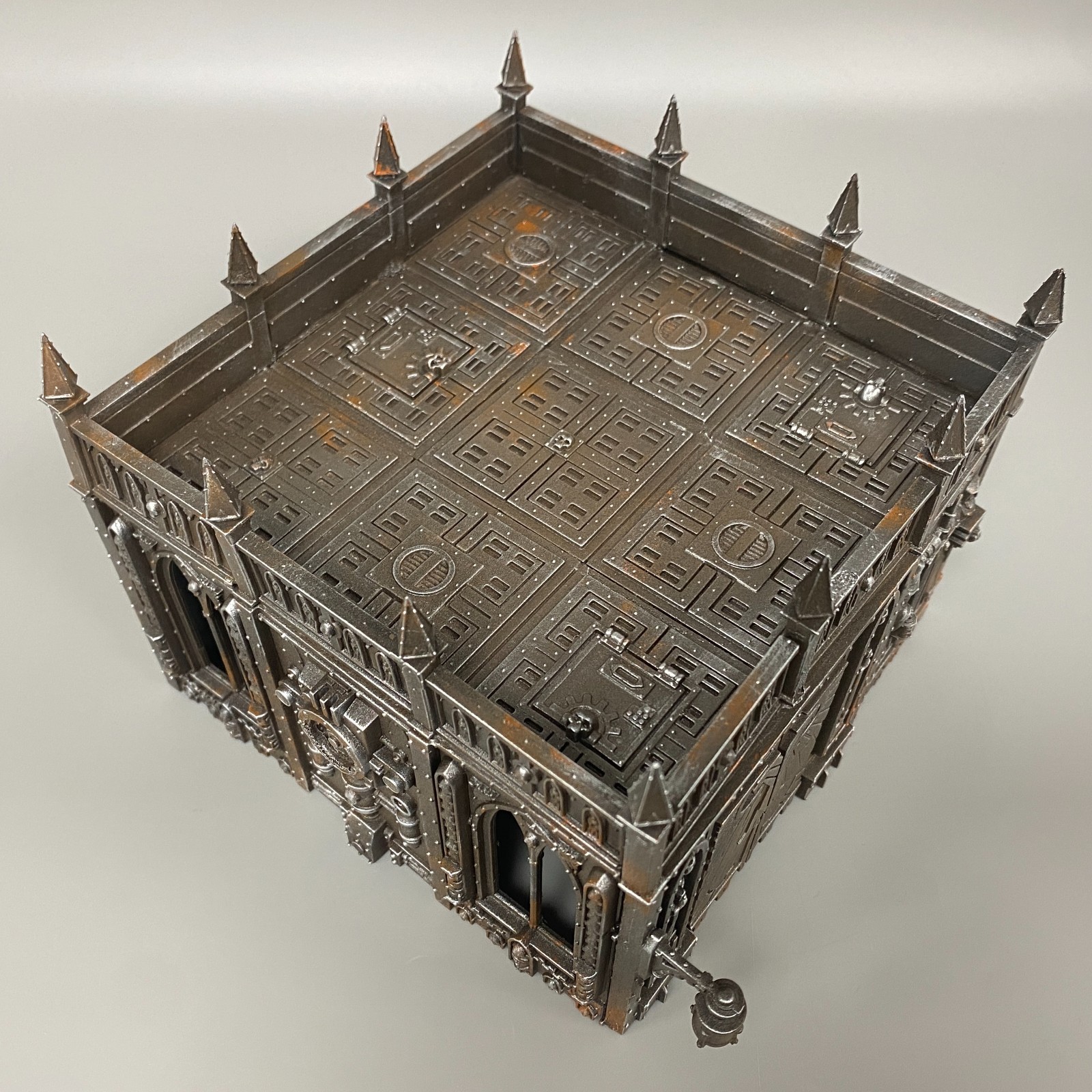 PAINTED SECTOR IMPERIALIS BUNKER BUILDING RUIN TERRAIN SCENERY WARHAMMER 40K
