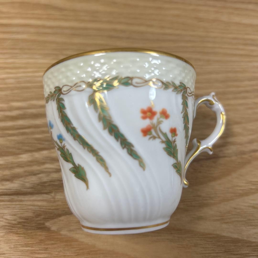 Richard Ginori Ghirlanda Demitasse Cup Saucer Set #2