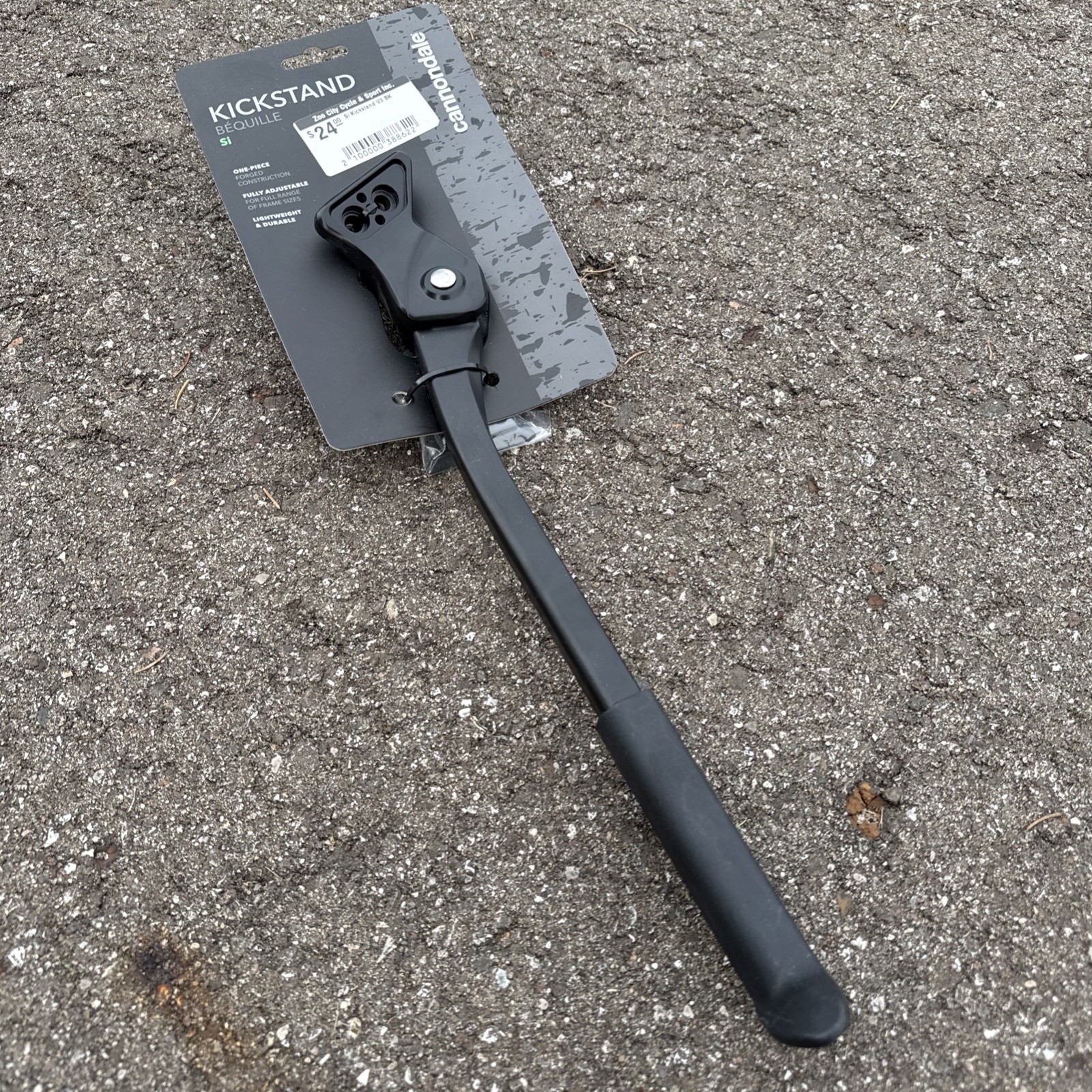 Brand New Cannondale Si Kickstand, Adjustable, Lightweight, Quickstand V3, Black