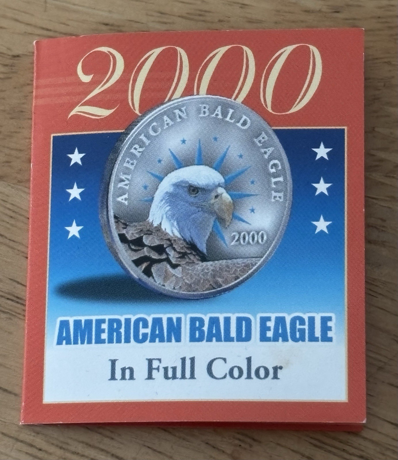2000 American Bald Eagle 10 Dollar Republic Of Liberia Coin In Case Certificate