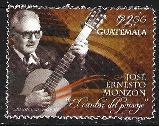GUATEMALA 2010 SCOTT 631 MONZON LONDON SYMPHONY MINT NH