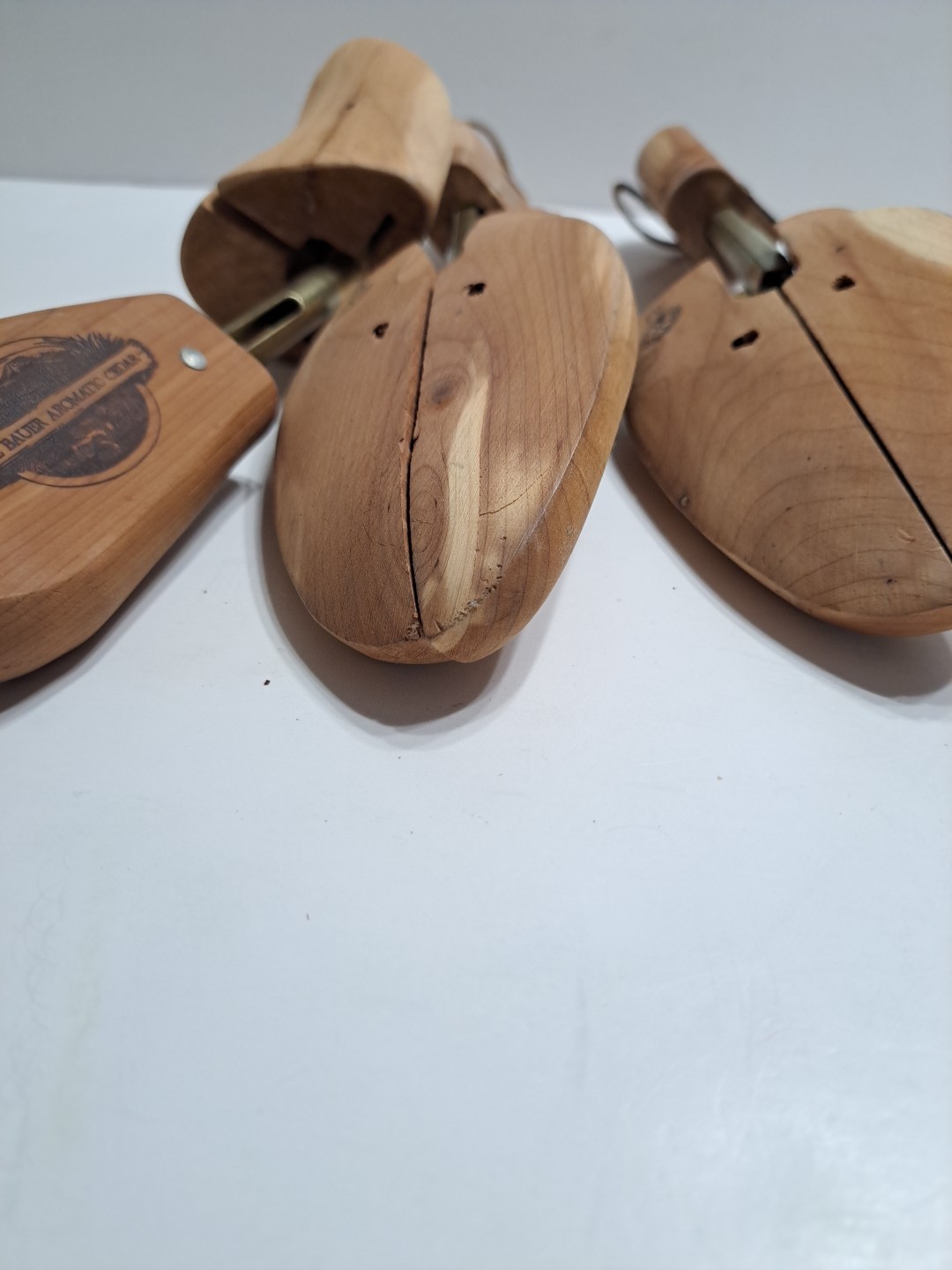Lot Of 4 Eddie Bauer Aromatic Cedar Shoe Keepers Rochester Shoe Tree Co. Size M